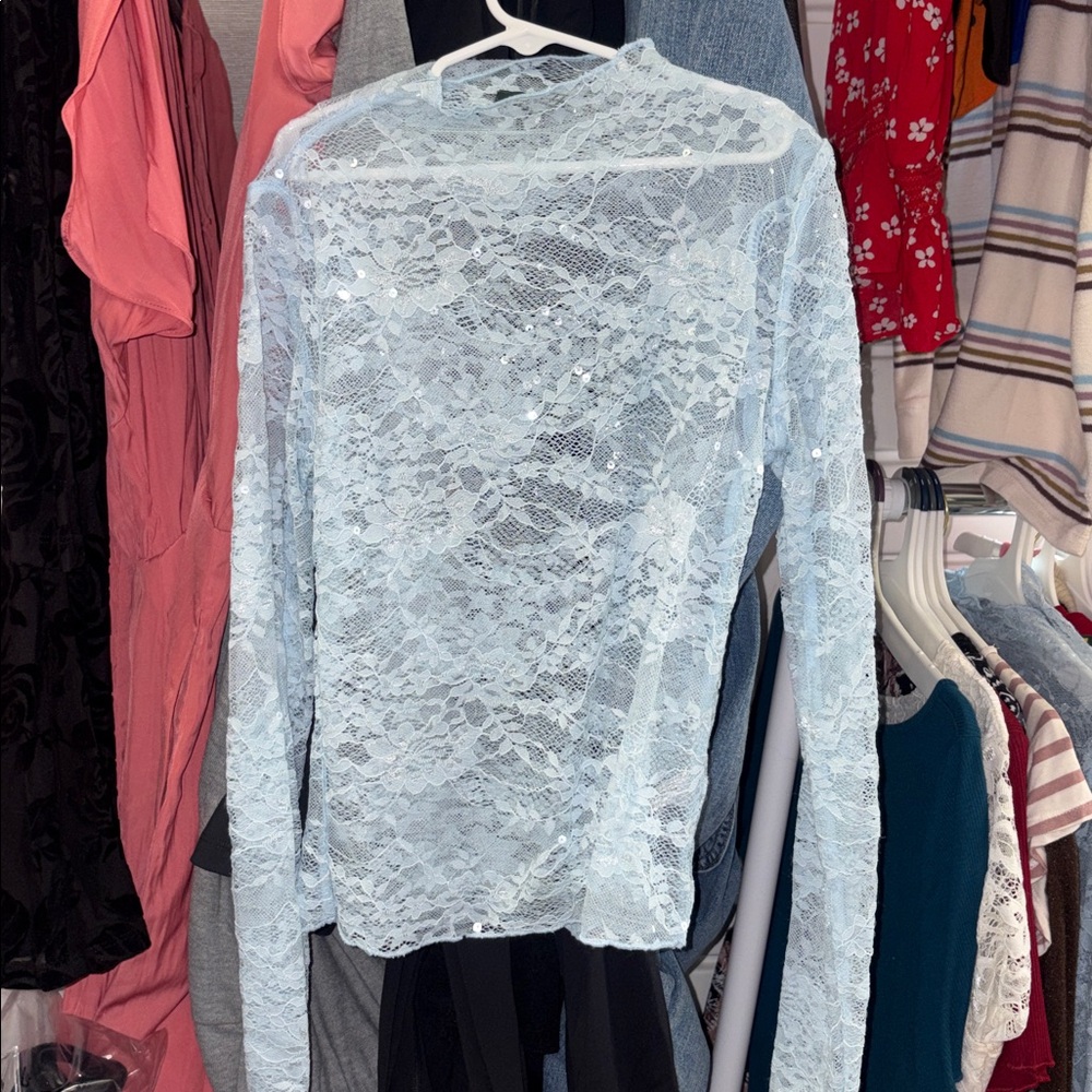 Elegant Lace Women's Top
